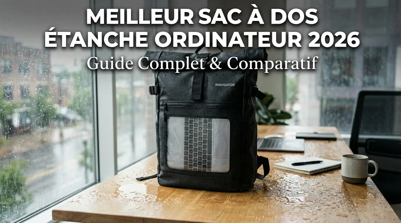 Meilleur sac à dos étanche ordinateur 2026 — Guide complet et comparatif